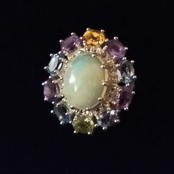 Simply Amazing 🤩🆕 Genuine Opal Ring 💍 SIZE 6!