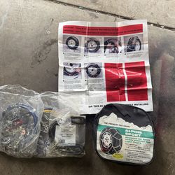 Snow chains light truck/suv