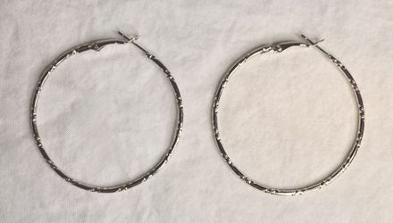 STAINLESS STEEL HOOP EARRINGS