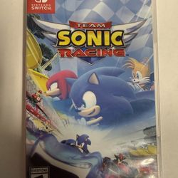 Nintendo Switch Team Sonic Racing