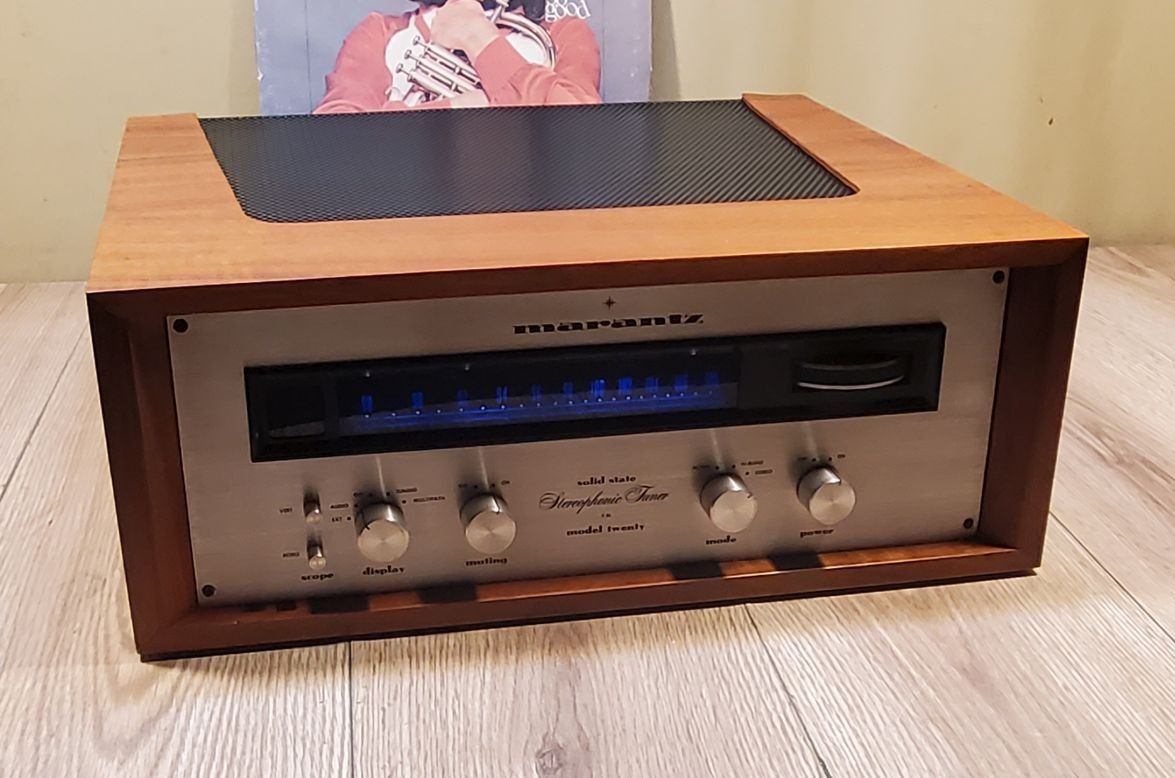 Vintage Marantz Model Twenty FM Stereo Tuner Collectible Classic 