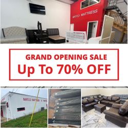 Grand Opening Sale - Furniture & Mattresses