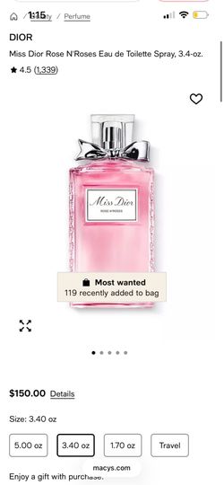 Dior perfume