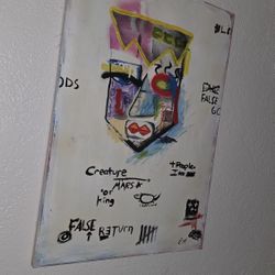 2 Contemporary Art Paintings Street Art