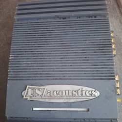 AMPLIFICADOR AMPLIFIER US ACOUSTIK 2 CHANELS GOOD CONDICIÓN ABLO ESPAÑOL 