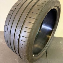 V871  275 35 19 100Y  Michelin  Pilot Super Sport  One Used Tire 75% Life 