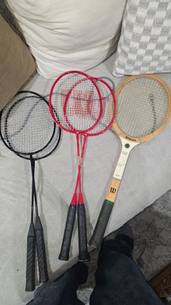 Mixed Racket Lot – Wilson & Badminton