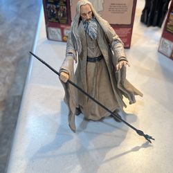 Saruman Figurine From Lord Of The Rings 