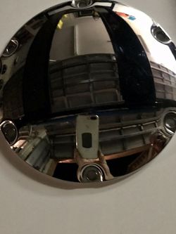 HARLEY-DAVIDSON CHROME DEEBY COVER OEM TAKE OFF FITS 2004 AND LATER XL SPORTSTER