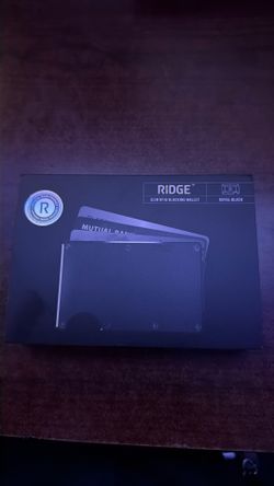 Ridge Slim RFID Blocking wallet