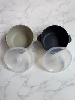 Dearest Grey Baby Bowls