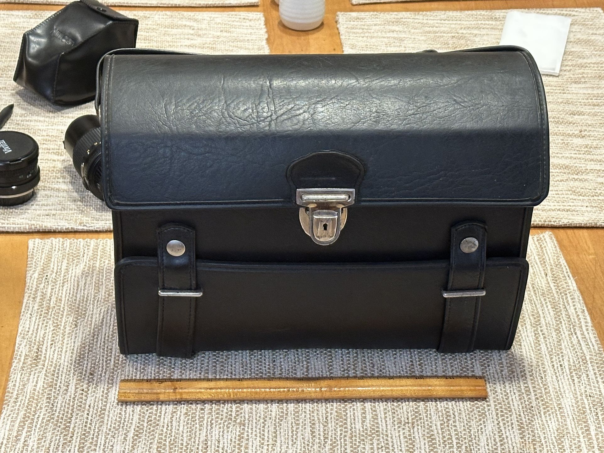 Large Photography Camera Lens Case Bag