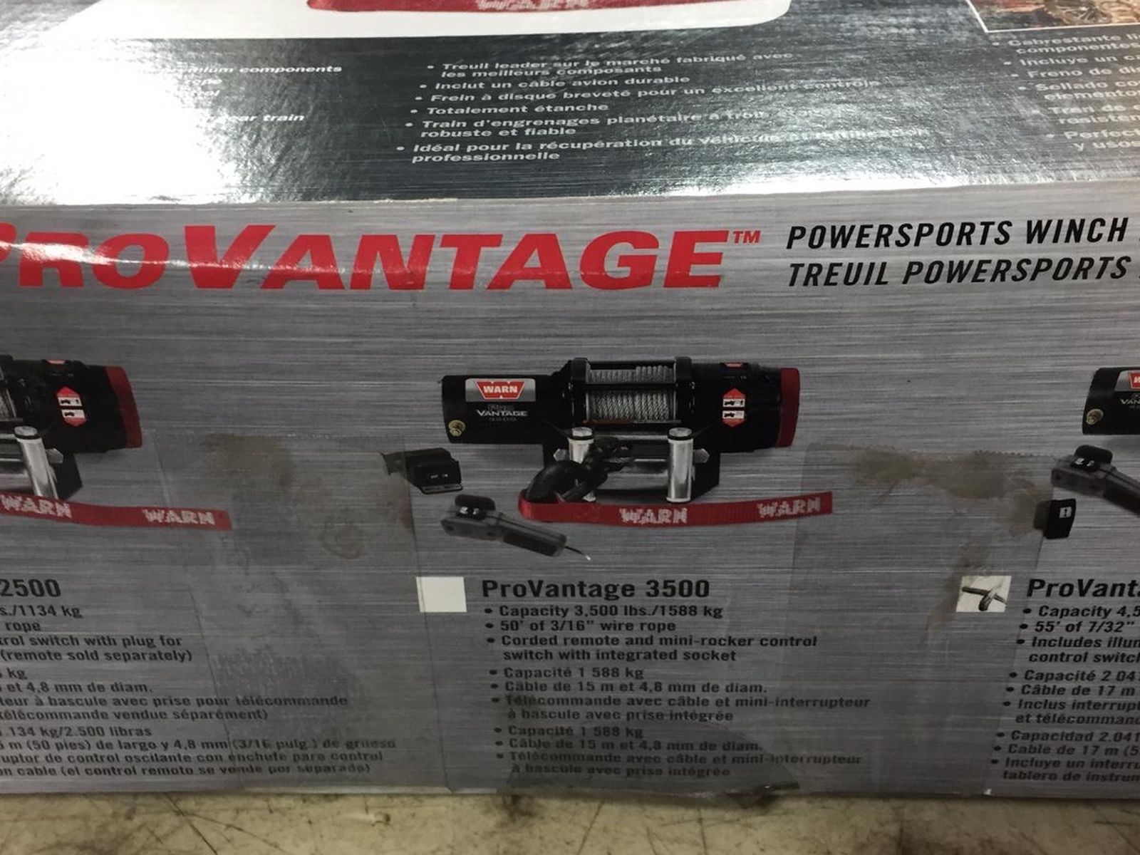 ATV Warm Winch