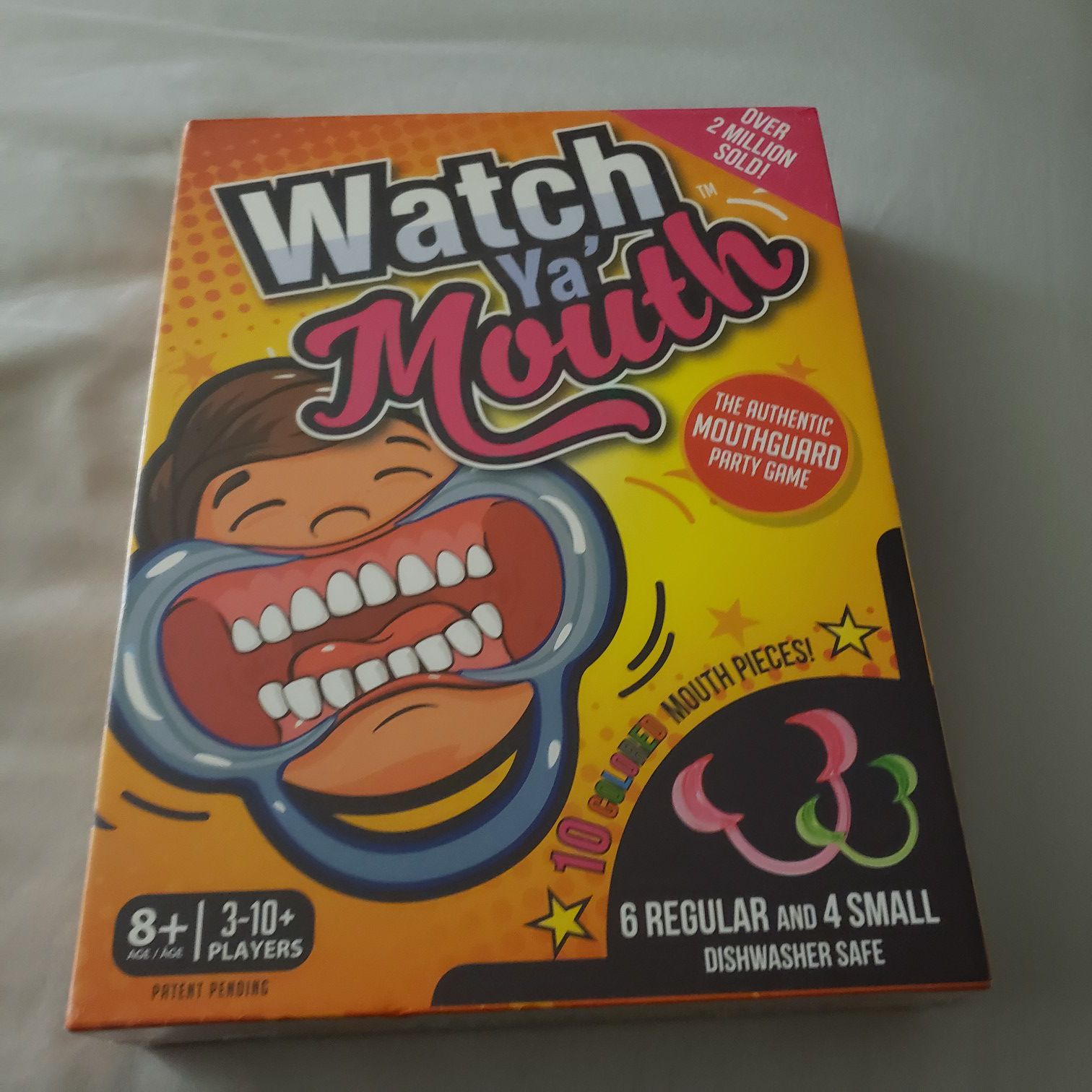 Watch your mouth board game