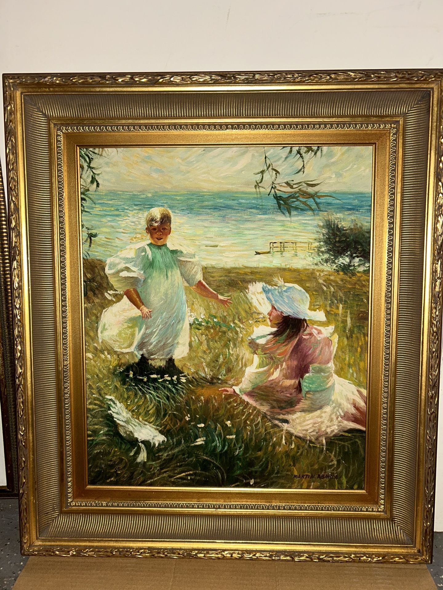 Martin Arbarca (20th C.) Oil On Canvas