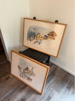 Watercolor paintings