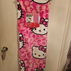Hello Kitty Trow Push Size 50 By 70