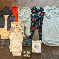 Unworn 3-6 Some 9 Mo Clothes