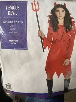 disfras de Diablita Mediano 8- 10