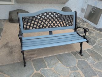Patio bench
