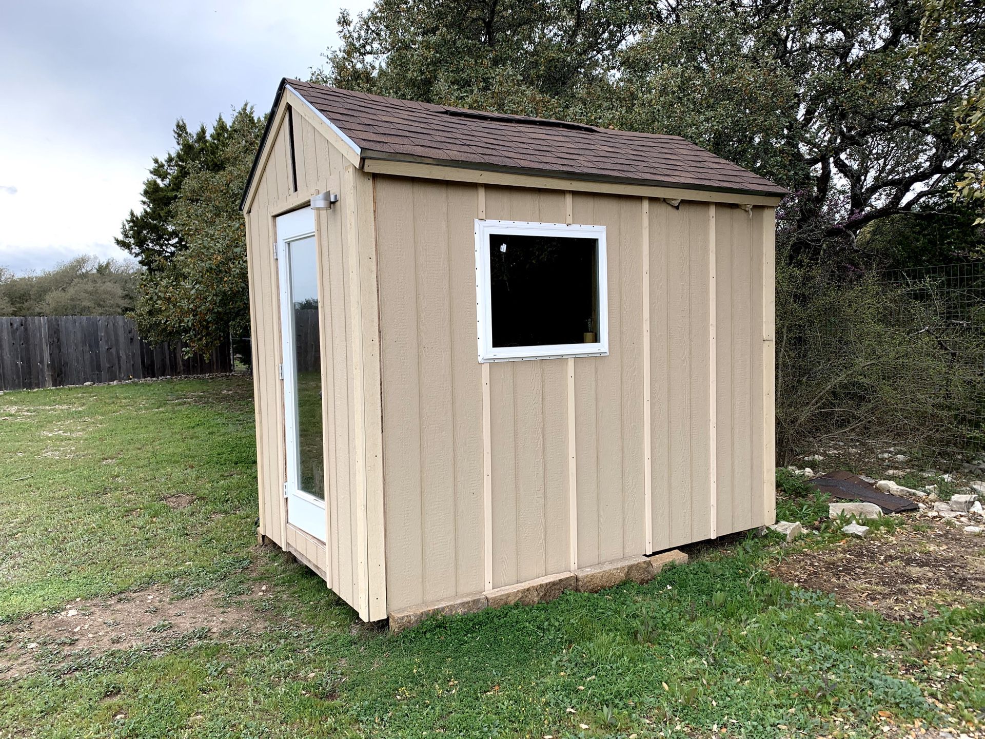 6 X 10 Insulated She Shed (Almost Complete)