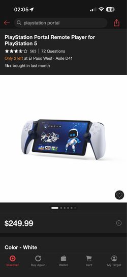 PlayStation portal remote