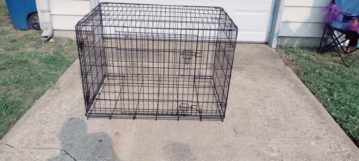 Wire Cage With Two Doors
