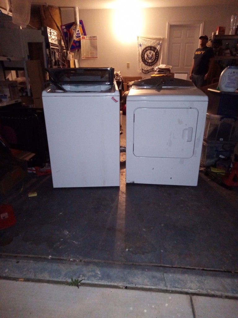 I Have Two Kenmore Matching Washer And Dryer And Good Condition