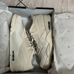 Jordan 4 rm legend light brown sail off white