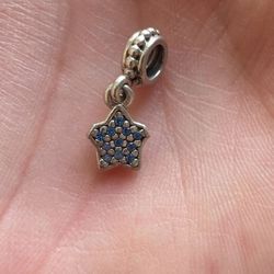 Dangling Pandora Star Charm
