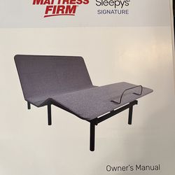 Mattress, Firm, Twin Adjustable Base Bed Frame