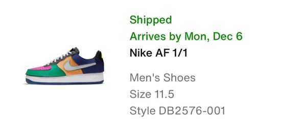 Nike AF 1/1 - Size 11.5 Men