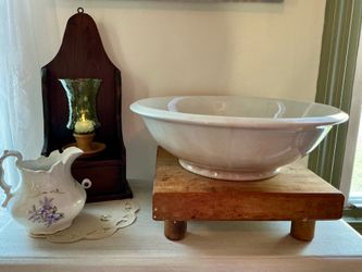 Antique ironstone bowl!
