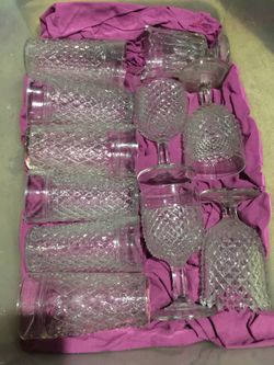 Cut glass collection