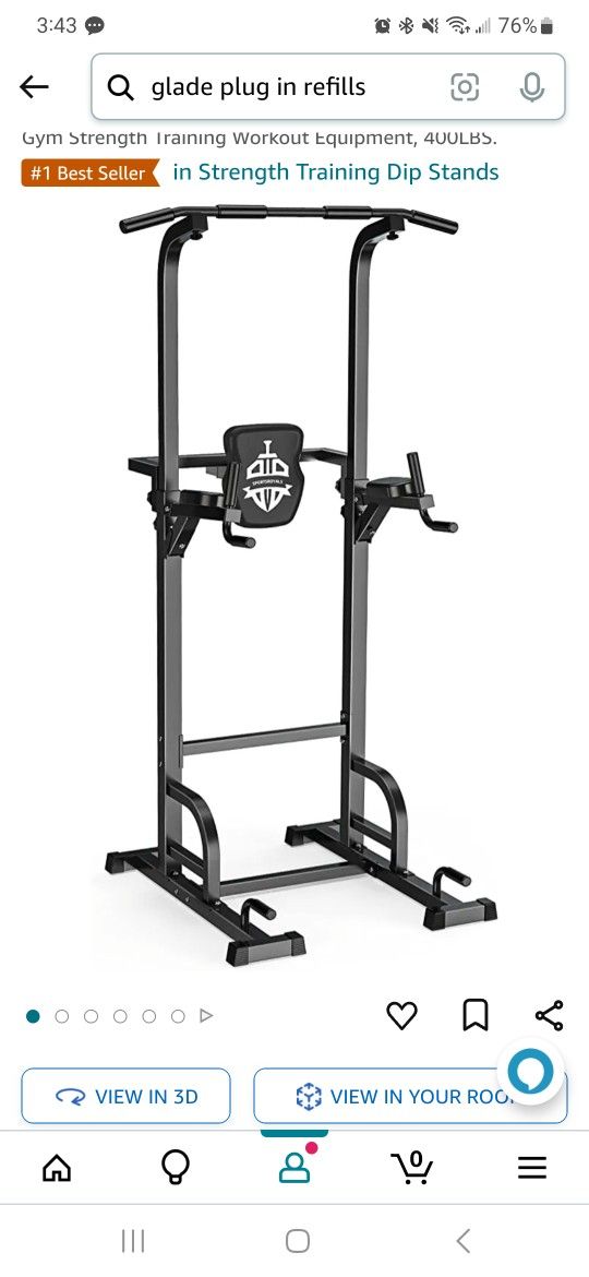 Sports royal Power Tower Dip Station Pull Up Bar