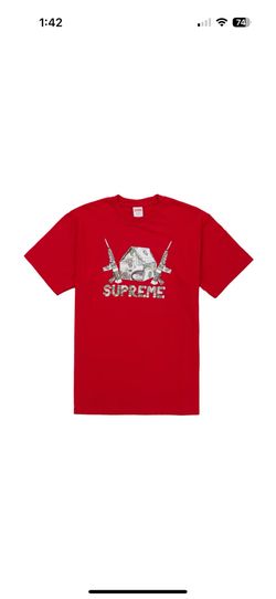 Supreme Origami Tee Red