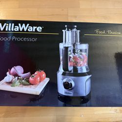 VillaWare Food Processor New In Box