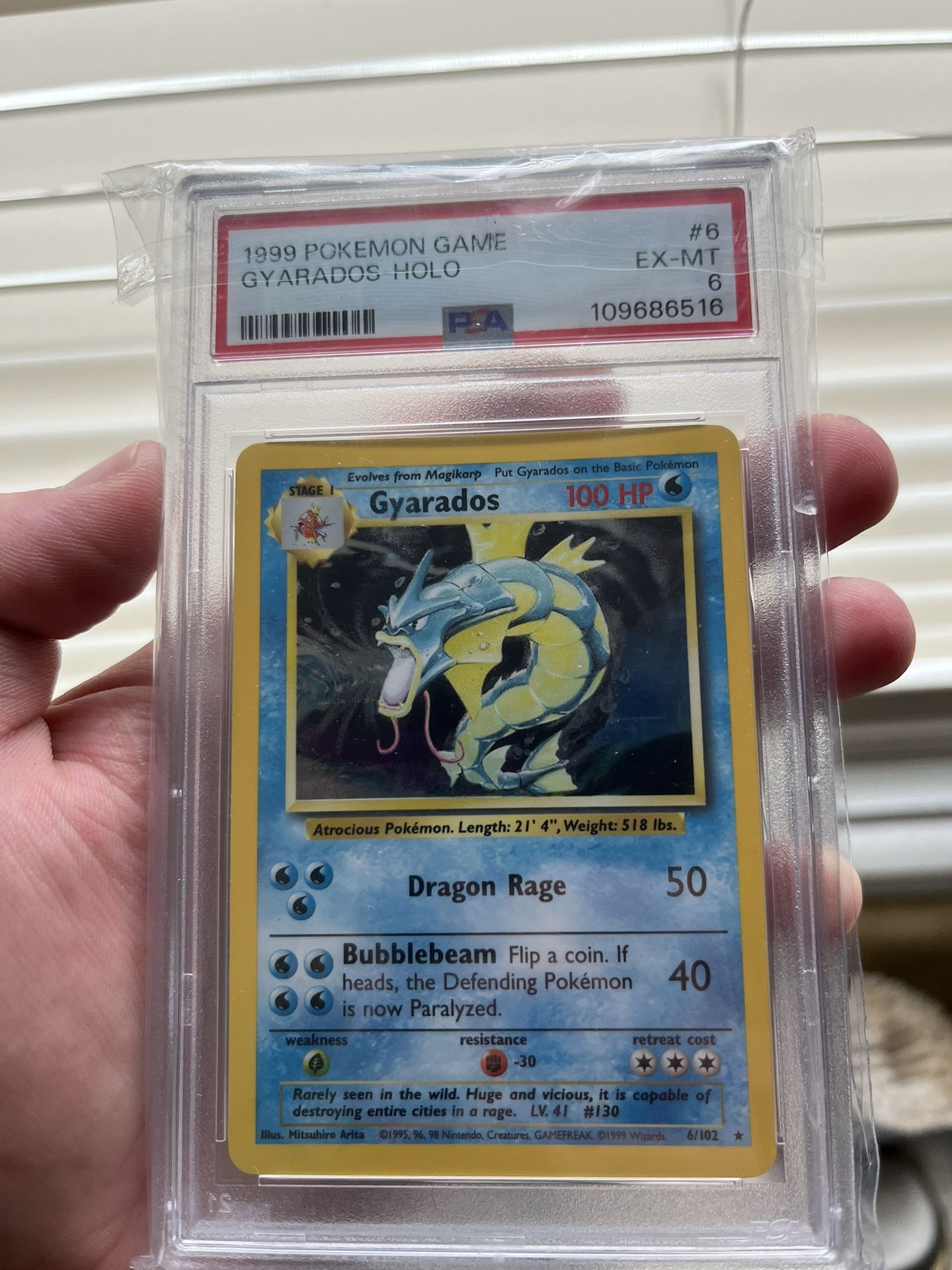 Gyrados Holo Psa6 