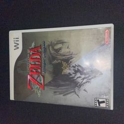 Nintendo Wii Zelda Twilight Princess CIB