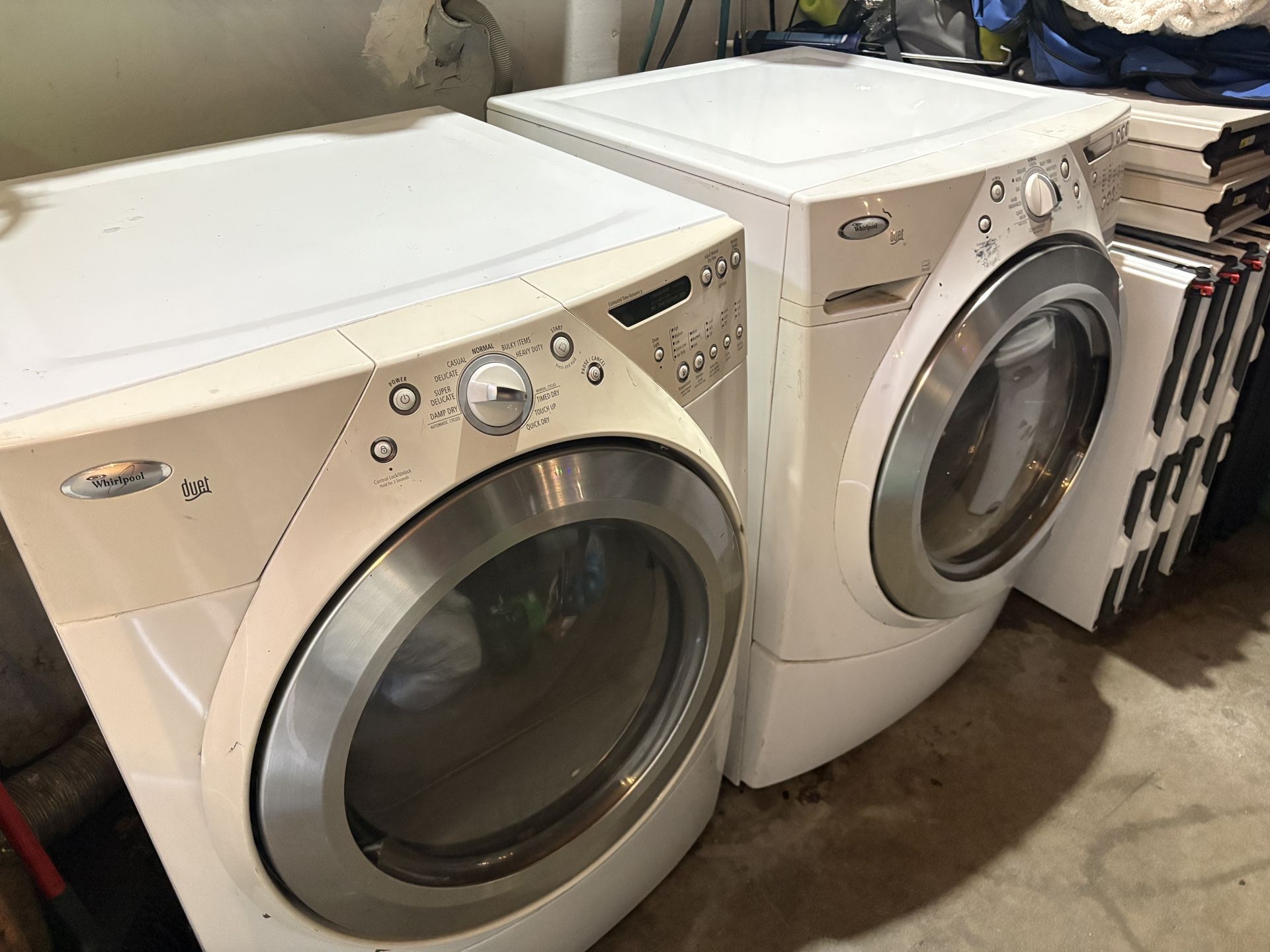 Whirlpool Duet Washer And Dryer Set