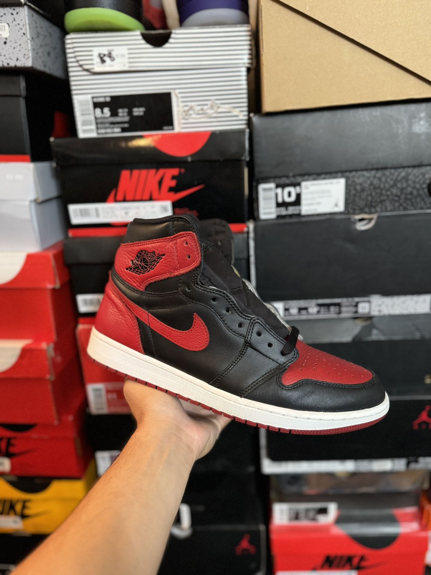 2016 Jordan Bred/Banned 1s size 12 USED But Clean