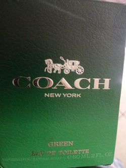 coach green cologne