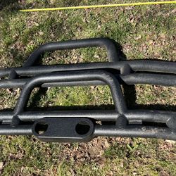 jeep chevy truck bull guard  with fog light  coated steel