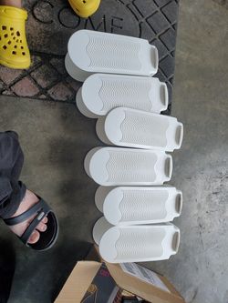 Ubauta 6 Pack Whaite Shoes Slots Storage