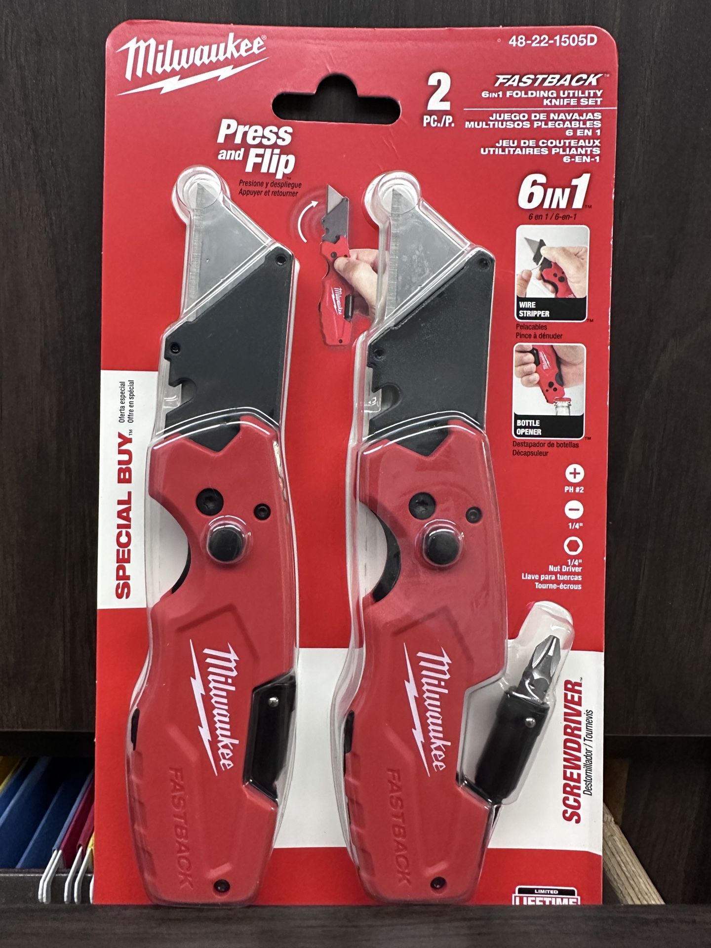 Milwaukee Fastback Utility 6 In 1 