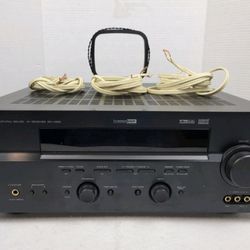 Yamaha RX-V550 7.2 Channel Receiver Bundle Monster XP Wire & Remote ** READ**

UNTESTED.