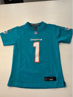 Miami Dolphins 1 Tagovailoa Jersey YOUTH M