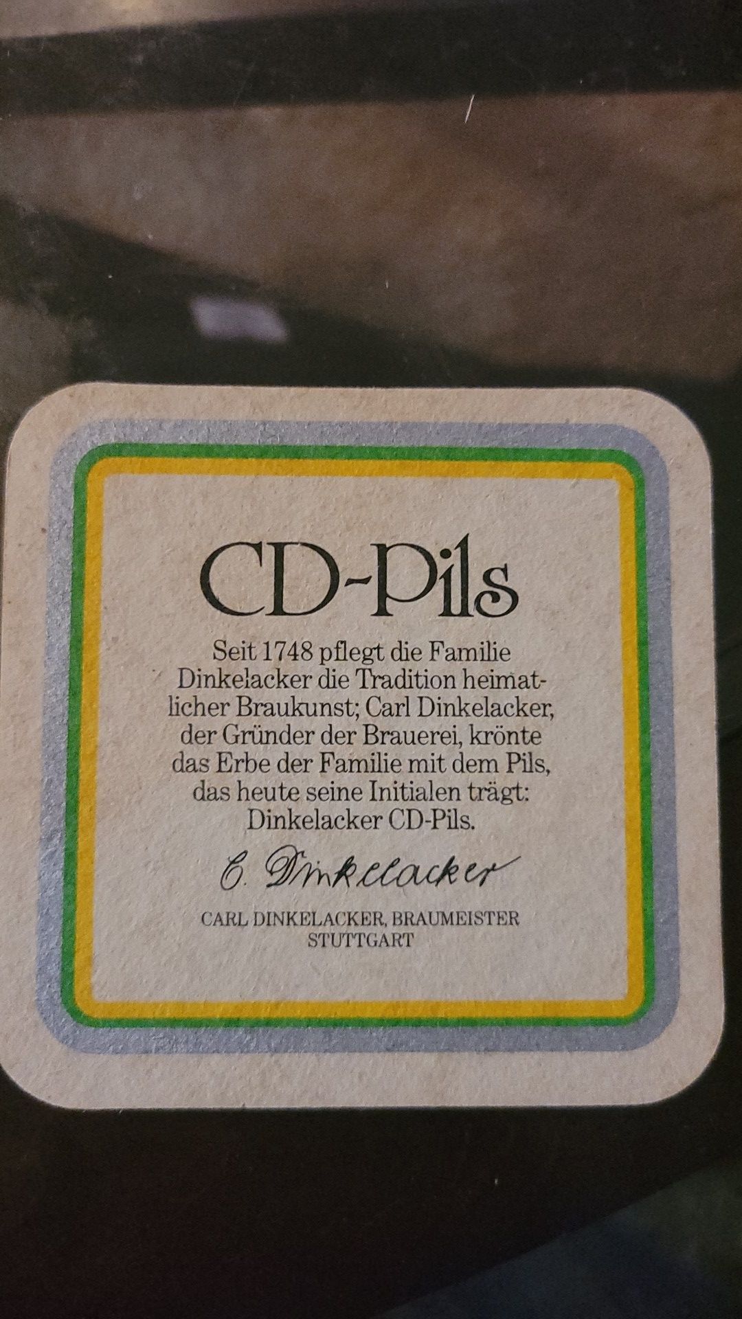 17x Dinkel Acker coasters