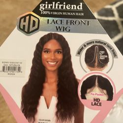 100% human hair 24” wig