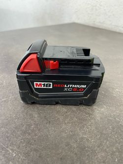 Milwaukee M18 RedLithium XC5.0 Battery